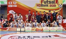 Thái Sơn Nam bảo vệ thành công ngôi vô địch giải Futsal