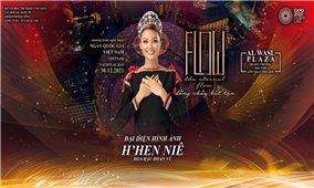 Hoa hậu H'Hen Niê- đại diện hình ảnh của Chương trình nghệ thuật Ngày Quốc gia Việt Nam tại EXPO DUBAI 2020