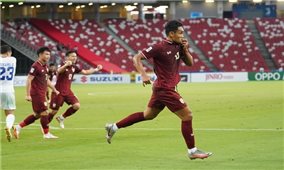 AFF Cup 2020: Thái Lan, Singapore vào bán kết trước một lượt đấu