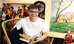 Búp bê quảng bá văn hóa dân tộc của họa sĩ Nguyễn Hoàng Anh