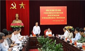 Bắc Ninh và Hà Nội phối hợp đẩy nhanh tiến độ Dự án Vành đai 4 - Vùng Thủ đô