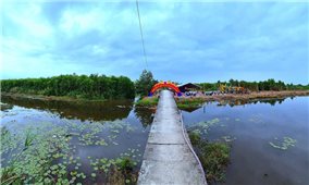Khởi công xây dựng hồ lớn chứa nước ngọt ở miệt rừng U Minh hạ