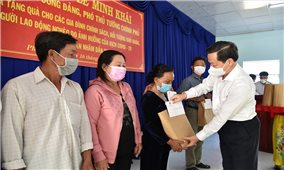 Phó Thủ tướng Lê Minh Khái thăm, chúc Tết nhân dân tỉnh Bạc Liêu