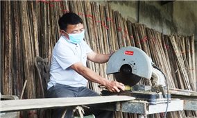 Làng nghề truyền thống mây tre đan Thạch Liên vào vụ sản xuất mới