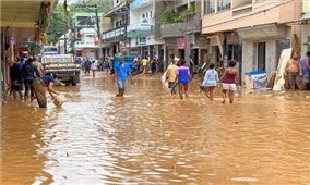 Nhiều người thiệt mạng do mưa lũ tại Brazil