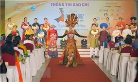 Hơn 300 mẫu áo dài sẽ được trình diễn tại Lễ hội áo dài TP. Hồ Chí Minh