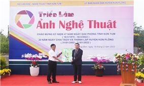 Khai mạc triển lãm ảnh nghệ thuật tỉnh Kon Tum năm 2022