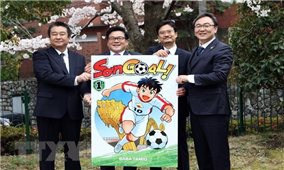 Nhật Bản sản xuất bộ truyện tranh đầu tiên về bóng đá Việt Nam