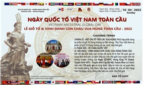 Hướng về cội nguồn “Ngày Quốc Tổ Việt Nam toàn cầu 2022”