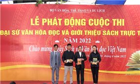 Phát động cuộc thi Đại sứ Văn hóa đọc tại Phố sách Hà Nội