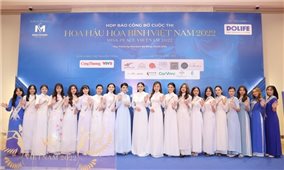 Khởi động cuộc thi “Hoa hậu Hòa bình Việt Nam 2022”