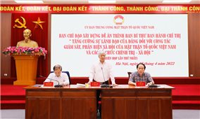 Tăng cường sự lãnh đạo của Đảng đối với công tác giám sát, phản biện xã hội của MTTQ Việt Nam và các tổ chức chính trị - xã hội