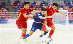 Giải futsal Đông Nam Á: Tuyển Futsal Việt Nam dừng bước tại Bán kết trong nuối tiếc