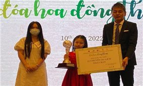 Bé gái Hà Nội giành giải đặc biệt cuộc thi Đóa hoa đồng thoại