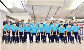 Hướng tới SEA Games 31: Đội tuyển Futsal nữ Việt Nam tập huấn tại Bahrain