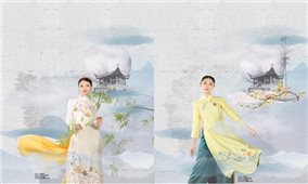 Khai mạc Chương trình trưng bày và biểu diễn áo dài Việt Nam tại Yên Tử