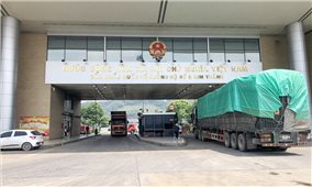 Xuất khẩu hàng hóa qua cửa khẩu Lào Cai từng bước phục hồi