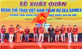 Đoàn Thể thao Việt Nam xuất quân dự SEA Games 31