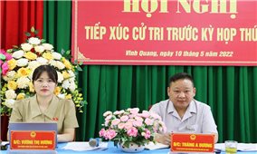 Cử tri Hà Giang nêu nhiều kiến nghị với Đoàn Đại biểu Quốc hội tỉnh