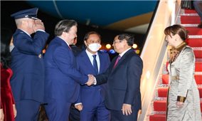 Thủ tướng Phạm Minh Chính tới Washington dự Hội nghị Cấp cao Đặc biệt ASEAN - Hoa Kỳ