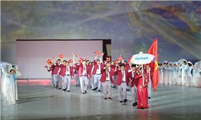 Lễ Khai mạc SEA Games 31: Việt Nam hấp dẫn, thân thiện - Đông Nam Á mạnh mẽ, cùng nhau tỏa sáng