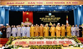 Đại hội đại biểu Phật giáo tỉnh Tuyên Quang lần thứ III, nhiệm kỳ 2022 - 2027