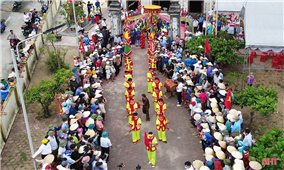 Lễ hội cầu ngư Nhượng Bạn là Di sản văn hóa phi vật thể quốc gia