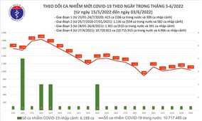 Ngày 3/6: Việt Nam có 1.039 ca mắc COVID-19 và 9.146 ca khỏi bệnh