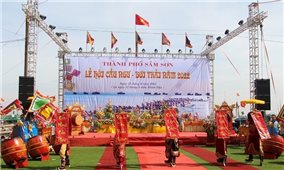 Lễ hội cầu ngư - bơi trải Tp. Sầm Sơn năm 2022