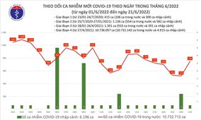 Ngày 21/6: Việt Nam có 748 ca mắc COVID-19 và 5.780 ca khỏi bệnh