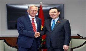 Chủ tịch Quốc hội tiếp Chủ tịch Mạng lưới Hữu nghị Việt Nam-Anh