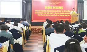 Ban Dân tộc tỉnh Đắk Lắk tổ chức tập huấn tăng cường ứng dụng công nghệ thông tin vùng đồng bào DTTS