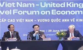 Tọa đàm cấp cao kinh tế thương mại Việt Nam - Anh
