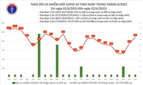 Ngày 22/6: Việt Nam có 888 ca mắc COVID-19 và 5.657 ca khỏi bệnh