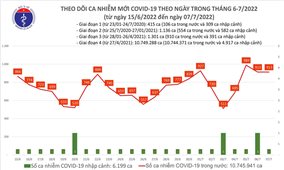 Ngày 7/7: Việt Nam có 913 ca mắc COVID-19 và 8.562 ca khỏi bệnh
