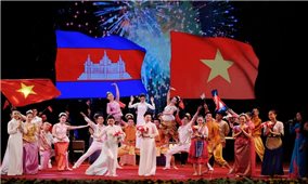 Tổ chức các hoạt động văn hóa, nghệ thuật kỷ niệm 55 năm Ngày thiết lập quan hệ ngoại giao Việt Nam - Campuchia