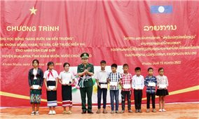 Thắm tình hữu nghị Việt - Lào nơi biên giới
