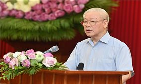 Toàn văn bài phát biểu của Tổng Bí thư Nguyễn Phú Trọng tại cuộc gặp mặt Đoàn đại biểu người có công với cách mạng tiêu biểu toàn quốc năm 2022