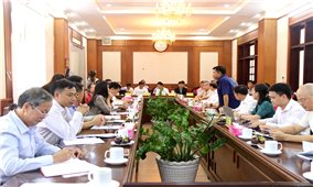 Đoàn công tác Ủy Ban Dân tộc làm việc với tỉnh Đắk Nông