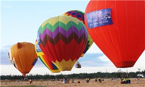 Du khách sẽ được bay trải nghiệm Lễ hội khinh khí cầu tại Thanh Hóa