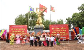Gia Lai tổ chức Lễ kỷ niệm 230 năm ngày mất Hoàng đế Quang Trung và trao Bằng xếp hạng Di tích quốc gia đặc biệt
