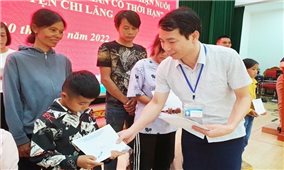 Lạng Sơn: Hỗ trợ kinh phí cho các đối tượng tham gia mô hình trợ giúp trẻ em có hoàn cảnh đặc biệt khó khăn