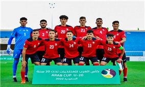 Đội tuyển U20 Palestine mang đội hình các cầu thủ thi đấu ở châu Âu sang đá giao hữu với U20 Việt Nam