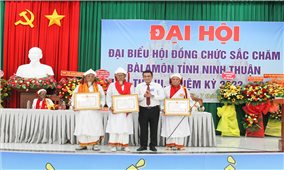 Hội đồng chức sắc Chăm Bàlamôn tỉnh Ninh Thuận tổ chức Đại hội lần thứ III, nhiệm kỳ 2022-2027