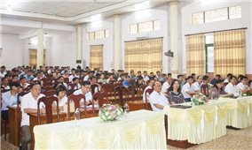 Bắc Giang: Bồi dưỡng nghiệp vụ công tác dân vận cho hơn 200 cán bộ