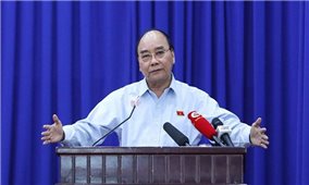Chủ tịch nước Nguyễn Xuân Phúc: Quan tâm giải quyết các kiến nghị chính đáng, thiết thực của cử tri