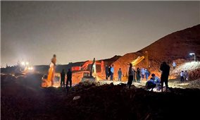 Bình Thuận: Sập mỏ khai thác ti-tan, vùi lấp nhiều người trên địa bàn