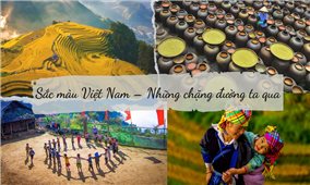 Sẽ trao 18 giải trong Cuộc thi ảnh và video online “Sắc màu Việt Nam - Những chặng đường ta qua”