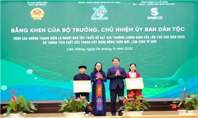Thứ trưởng, Phó Chủ nhiệm Hoàng Thị Hạnh dự Diễn đàn Thanh niên nông thôn khởi nghiệp tại Lâm Đồng