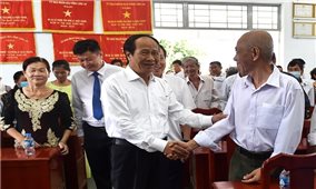 Phó Thủ tướng Lê Văn Thành dự Ngày hội Đại đoàn kết tại Long An